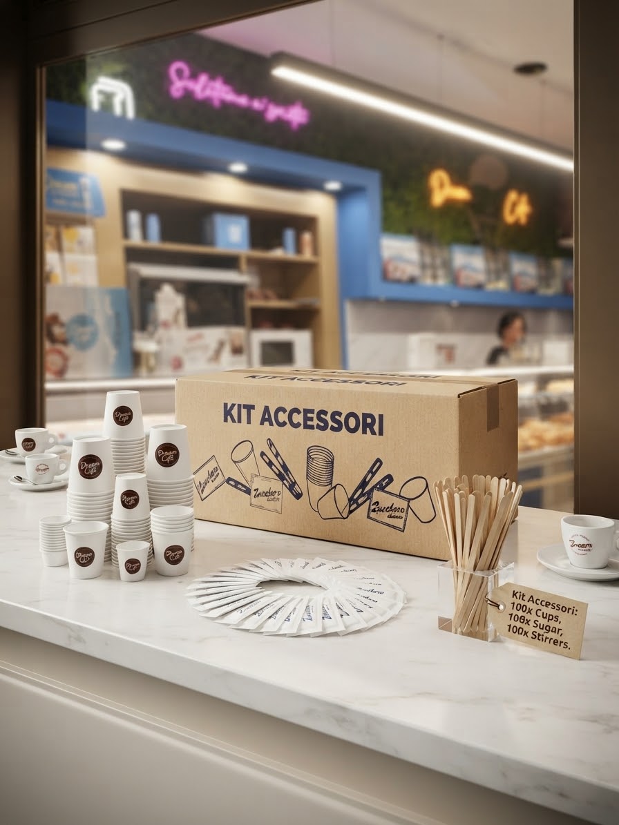 Kit accessori cafe 100